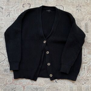 Quine Women’s 100% Organic Cotton Oversized Boyfriend Cardigan